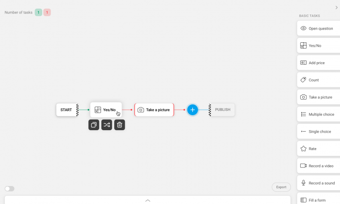 TakeTask generator diagram