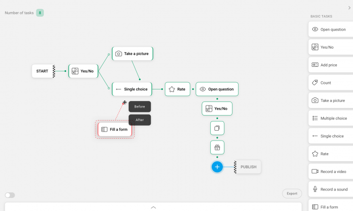 TakeTask generator diagram