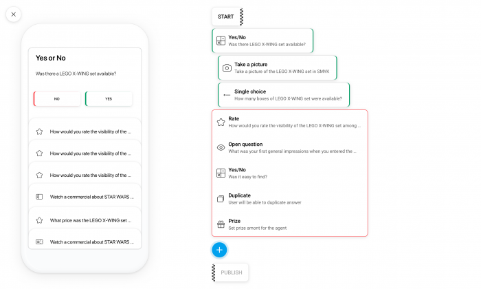 TakeTask generator on mobile