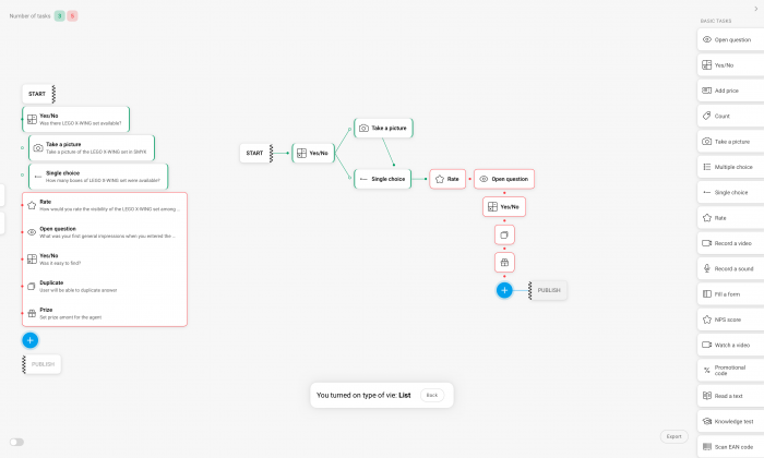 TakeTask generator diagram