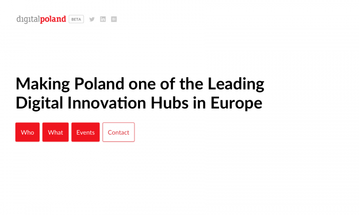 DigitalPoland homepage